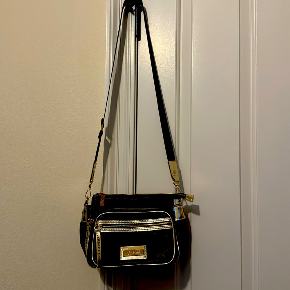 Versace parfums shoulder bag